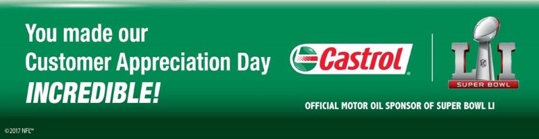 Castrol Superbowl LI - Rainbow Car Care